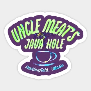 Uncle Meat's Java Hole Sticker